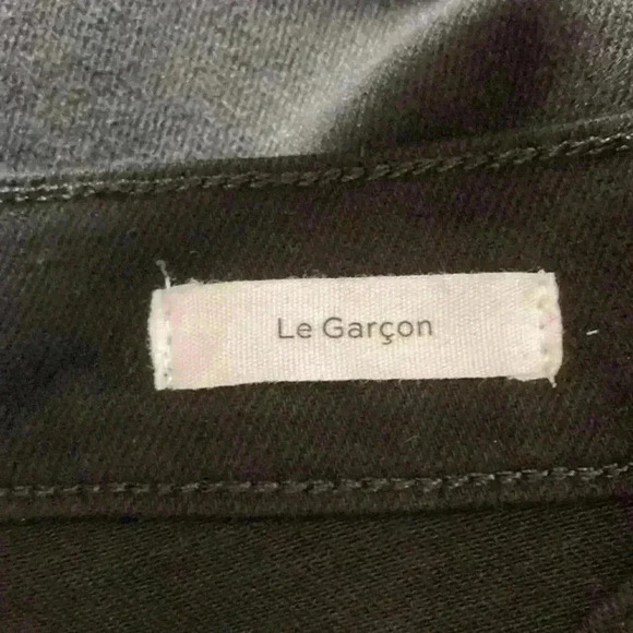 Frame le garçon black distressed jeans in size 27 - Picture 6 of 8